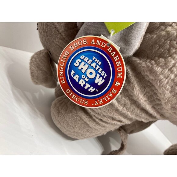Ringling Bros Plush Elephant Mom & Baby – Circus Toy w/ Tags – Vintage Collectib - Picture 10 of 12